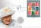 5 Pounds 2021, United Kingdom (Great Britain), Elizabeth II, 95th Anniversary of Birth of Elizabeth II, Coin and stamp set