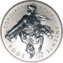 5 Pounds 2004, KM# 1055, United Kingdom (Great Britain), Elizabeth II, 100th Anniversary of the Entente Cordiale