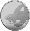 1 Pound 2020, Sp# JB1, United Kingdom (Great Britain), Elizabeth II, James Bond, Aston Martin DB5