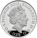 5 Pounds 2019, Sp# L76, United Kingdom (Great Britain), Elizabeth II, Tower of London, Ceremony of the Keys