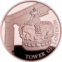 5 Pounds 2019, Sp# L74, United Kingdom (Great Britain), Elizabeth II, Tower of London, Crown Jewels