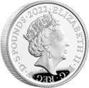 5 Pounds 2022, United Kingdom (Great Britain), Charles III, British Monarchs Collection, Edward VII