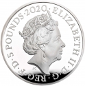 5 Pounds 2020, Sp# L84, United Kingdom (Great Britain), Elizabeth II, Tower of London, Infamous Prison