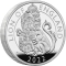 5 Pounds 2022, Sp# TBCSB2, United Kingdom (Great Britain), Elizabeth II, Royal Tudor Beasts, Lion of England