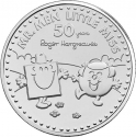 5 Pounds 2021, Sp# MM8, United Kingdom (Great Britain), Elizabeth II, 50th Anniversary of the Mr. Men & Little Miss, Mr. Strong & Little Miss Giggles