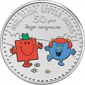 5 Pounds 2021, Sp# MM8, United Kingdom (Great Britain), Elizabeth II, 50th Anniversary of the Mr. Men & Little Miss, Mr. Strong & Little Miss Giggles