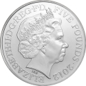 5 Pounds 2012, Sp# LO56, United Kingdom (Great Britain), Elizabeth II, London 2012 Summer Olympics, Paralympic Games