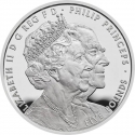 5 Pounds 2017, KM# 1457a, United Kingdom (Great Britain), Elizabeth II, 70th Wedding Anniversary of Queen Elizabeth II and Prince Philip, Platinum Wedding