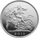 5 Pounds 2013, KM# 1251, United Kingdom (Great Britain), Elizabeth II, Birth of Prince George of Cambridge