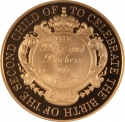 5 Pounds 2015, Sp# L40, United Kingdom (Great Britain), Elizabeth II, Birth of Princess Charlotte of Cambridge, Royal Birth