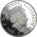 5 Pounds 2015, KM# 1300, United Kingdom (Great Britain), Elizabeth II, Birth of Princess Charlotte of Cambridge, Royal Birth
