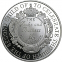 5 Pounds 2015, KM# 1300, United Kingdom (Great Britain), Elizabeth II, Birth of Princess Charlotte of Cambridge, Royal Birth