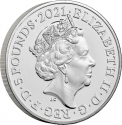 5 Pounds 2020, United Kingdom (Great Britain), Elizabeth II, Music Legends, The Who