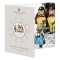 5 Pounds 2021, Sp# AW8, United Kingdom (Great Britain), Elizabeth II, Treasury of Tales, Through the Looking-Glass, Fold-out packaging