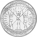 5 Pounds 2012, Sp# LO36, United Kingdom (Great Britain), Elizabeth II, London 2012 Summer Olympics Countdown, Victory Podium