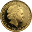 50 Pounds 1998-2006, KM# 1010, United Kingdom (Great Britain), Elizabeth II