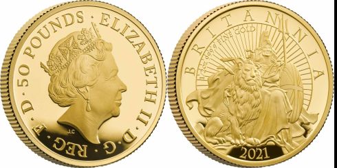 50 Pounds United Kingdom Great Britain 2021 Sp BGA8