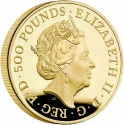 500 Pounds 2022, Sp# BGH10, United Kingdom (Great Britain), Elizabeth II, Britannia
