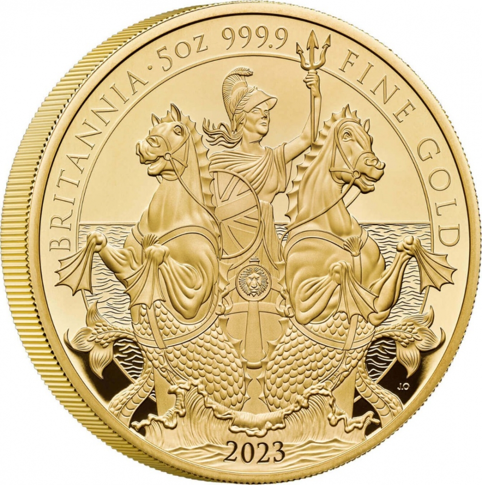 500 Pounds 2023, United Kingdom (Great Britain), Charles III, Britannia