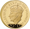 500 Pounds 2023, United Kingdom (Great Britain), Charles III, Coronation of Charles III
