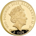 500 Pounds 2022, Sp# BMGC2, United Kingdom (Great Britain), Elizabeth II, British Monarchs Collection, James VI and I
