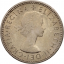 1 Shilling 1954-1970, KM# 905, United Kingdom (Great Britain), Elizabeth II