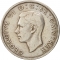 1 Florin 1949-1951, KM# 878, United Kingdom (Great Britain), George VI