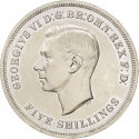 5 Shillings 1951, KM# 880, United Kingdom (Great Britain), George VI, Festival of Britain