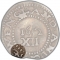 1 Shilling 1652, KM# 15, Massachusetts, Monogram NE