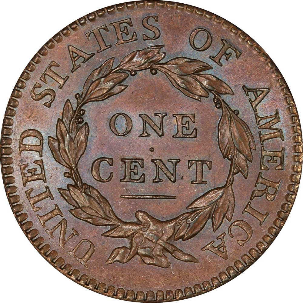 1 Cent 1816-1839, KM# 45, United States of America (USA)