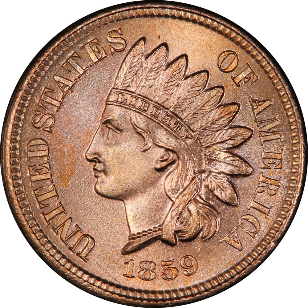1 Cent 1859, KM# 87, United States of America (USA)