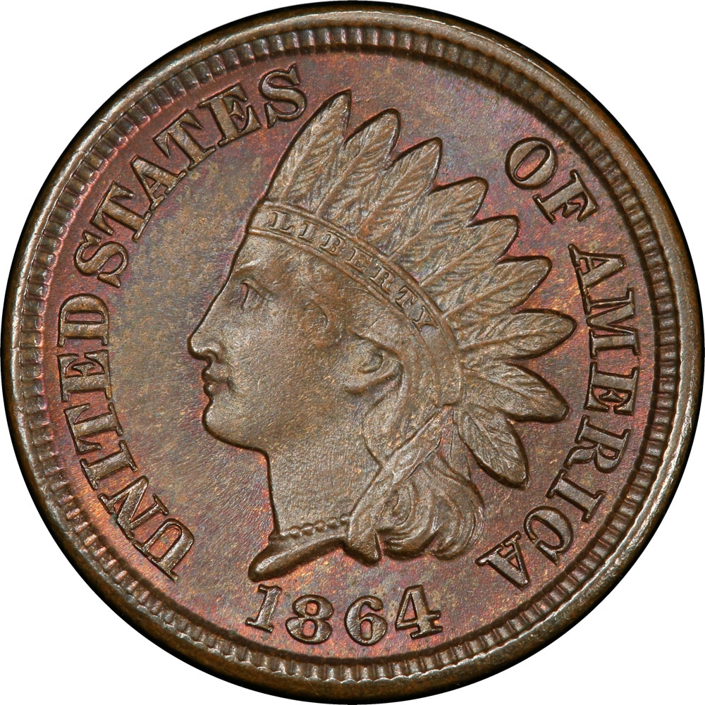 1 Cent 1864-1909, KM# 90a, United States of America (USA)