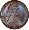 1 Cent 1909-1942, KM# 132, United States of America (USA), Since 1918 V.D.B. on Lincoln's shoulder