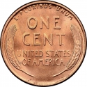 1 Cent 1943-1958, KM# A132, United States of America (USA)