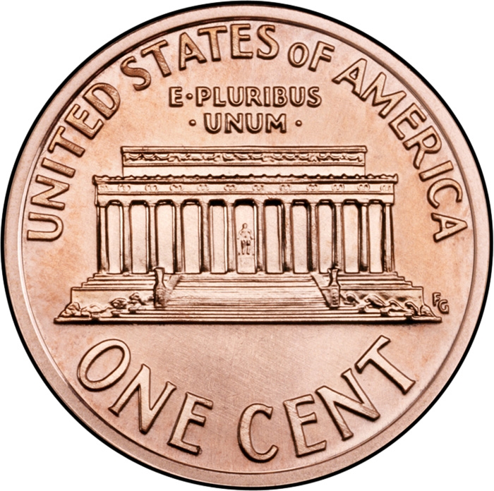 1 Cent 1983-2008, KM# 201b, United States of America (USA)