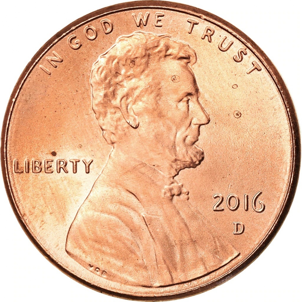 1 Cent United States of America (USA) 2010-2023, KM# 468