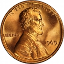1 Cent 1959-1982, KM# 201, United States of America (USA)