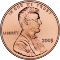 1 Cent 2009, KM# 444, United States of America (USA), Lincoln Bicentennial One Cent Program, Presidency in Washington