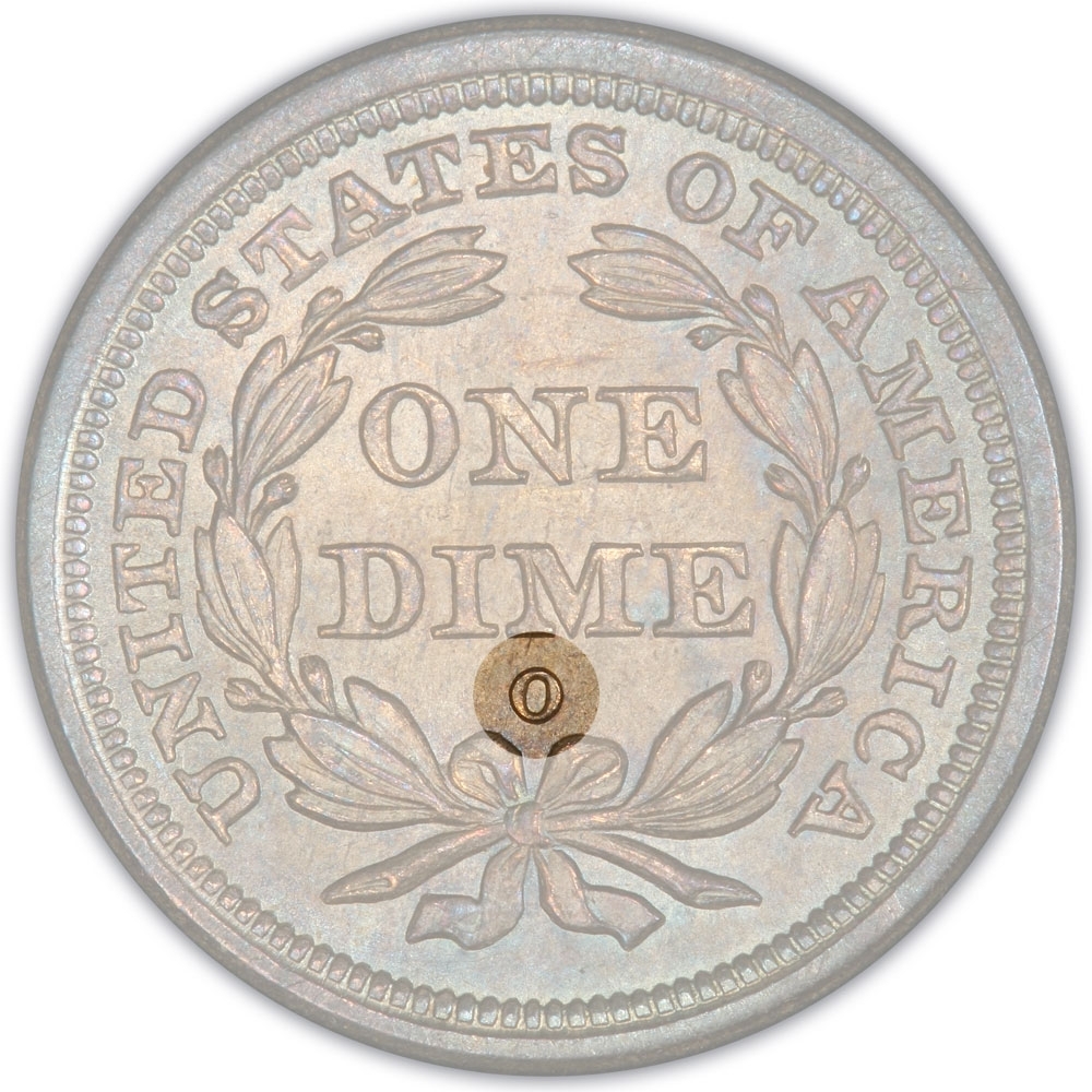 10 Cents United States Of America Usa 1856 1860 Km A632 Coinbrothers Catalog
