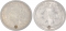 10 Cents 1860-1873, KM# 92, United States of America (USA), New Orleans Mint: 1860 (left) and 1891 (right)