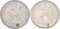 10 Cents 1860-1873, KM# 92, United States of America (USA), 1873: Closed 3 (left) and Open 3 (right)