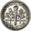 10 Cents 1992-2018, KM# 195b, United States of America (USA)