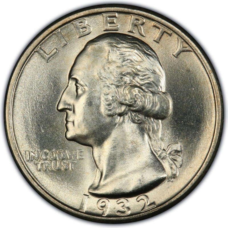 Том за 1 доллар. 25 Центов США 1932. 1 Quarter 25 Cents. 25 Центов Джордж Вашингтон. 25 Центов 1932 США Аверс.