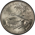 25 Cents 2009, KM# 448, United States of America (USA), District of Columbia and US Territories Quarters Program, American Samoa
