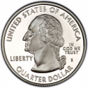 25 Cents 2008, KM# 423a, United States of America (USA), 50 State Quarters Program, Arizona