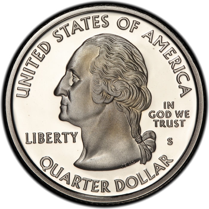 25 Cents 2003, KM# 347a, United States of America (USA), 50 State Quarters Program, Arkansas