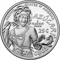 25 Cents 2024, United States of America (USA), American Women Quarters Program, Celia Cruz