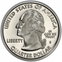 25 Cents 2006, KM# 384a, United States of America (USA), 50 State Quarters Program, Colorado