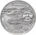 25 Cents 2023, KM# 779, United States of America (USA), American Women Quarters Program, Edith Kanakaʻole