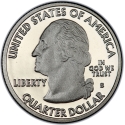 25 Cents 2009, KM# 447a, United States of America (USA), District of Columbia and US Territories Quarters Program, Guam